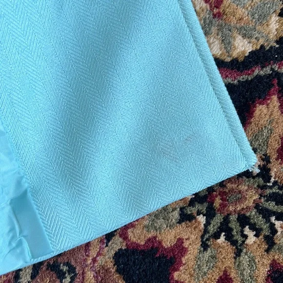 Tahari Arthur S. Levine light teal/green dress Coat/Blazer/Jacket. - Picture 9 of 10